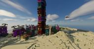 A structure in the "When Dungeons Arise" map (Image via Minecraft)